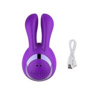 vibratore Vibratore per coniglio G Spot Clitoride 8 modalità di vibrazione Coniglietto vibrante Giocattoli sessuali per adulti Per Coppia di donne (Viola, Cina)