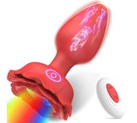 Vibratore Vibratore Plug anale Massaggio prostatico Telecomando Dildo Butt Plug Vibratori Giocattoli sessuali Per Donna Uomo Adulto