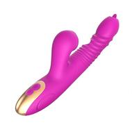 vibratore Vibratore vibratore Per donne Falso positivo Altalena telescopica Riscaldamento Giocattolo del sesso Controllo remoto da donna