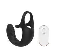 Vibratore Vibratori anali Per Uomo 10 modalità Vibrante Massaggiatore per pene Anello Castità Gabbia Bondage Vibratori Anelli per cazzi