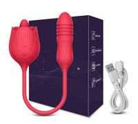 Vibratore Vibratori per leccare la lingua, vibratore per clitoride, dildo, punto G telescopico, uovo vibrante, giocattoli sessuali Per donne e adulti