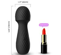 Vibratore Wand Armony Dazzle - Silicone, 9 Modalità, Piccolo