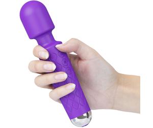 Vibratore Wand Armony Mini Massaggiatore - 8 Velocità, Viola
