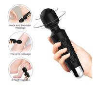 Vibratore Wand Armony Postino - Testa Flessibile, 9 Modalità