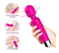 Vibratore Wand Armony Postino - Testa Flessibile, 9 Modalità