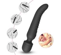 Vibratore Wand con Effetto Calore Armony Mission - Nero