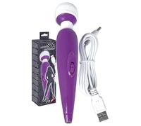 Vibratore Wand massaggiatore vibrante ricaricabile vaginale stimola clitoride