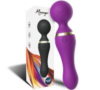 Vibratore Wand Testa Flessibile Armony Freeza - 9 Modalità, Viola