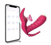 - Vîbràtòre Wireless Cóntról App Séssüàli Vîbràtòri per Donna Séssó Puńtó Ǵ̣ Stìmölátore Clîtòrîdè Mássággîatöre Indössàbile Fàrfàlla Vîbrànte Telecomando Dîstànza App Control per Coppia
