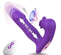 Vibratoreper donna professionale con Stimolazione Clitoride,Telecomando Controllo, Vibrante Per Coppia Sexytoysys Succhia Clotoride per donna 10 * 10 modalità Impermeabile per USB Ricaricabile
