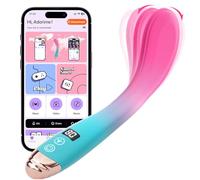 Vibratoreper Donna Professionale Sex Toys Coppia - LED-Dildo Vibratoriper Donne Clotoride e Punto G Squirting con 9*9 Oscillazioni e Vibrazioni, Stimolatore Clitoride Femminile Toys Sessuali per Donna