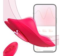Vibratoreper Donna Professionale Wireless Bluetooth APP Controlla il Vibratore G-spot Vibratori Donna Piccolo Vibratoreper Clotoride Sexytoysys 9 Modalità di Design Silenzioso e Impermeabile