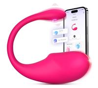 Vibratoreper Donna Professionale Wireless Piccolo Sex Toys, AI-Sync + Mini-Giochi di Coppia sull’App 10 Modalità Vibratore, Sexytoysys Ovetto Vibrante Donna Telecomando Stimolatore Clitoride Sex toy