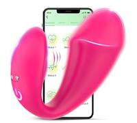 Vibratoreper Donna Telecomando Sex Toys per Coppie - Dildo Vibratore Stimolatore Clitoride Vagina Bullet G-Spot Toy con 10 Modalità, APP Vibratori Femminili Giocattoli Sessuali per Donne Massaggiatore
