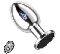 Vibratoreper Donna Vibratori Plug Anale da Donna Punto G Clitoride Donna Squirting,Vibratori Plug Anale Donna Pene,Dido Vibrante Donna,Sex Toyscoppia Donna Clitoride 10 Modalità(S)