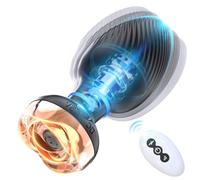 Vibratoreper Uomo Plug Analesex con Telecomando, Sex Toys Plug Anali Dildo 10 Modalità Sexytoysys Uomo, Plug Anale-Dilatatore Donna Prostata Vibratore Plug Analesex Toys per Donna Plug Anale-B807