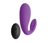 Vibratori classici marca S Pleasures Premium Line Meeva è un vibratore a forma di uovo a doppio motore che stimola contemporaneamente il clitoride e la vagina
