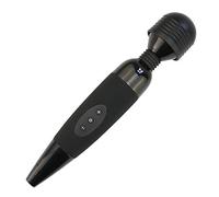 Vibratori G-Spot, Vibratori per coppia Bastone per massaggio masturbazione femminile 10 vibratori rotanti a 360 ° di frequenza, chiavetta USB per ricarica coppia puntelli AV,Black