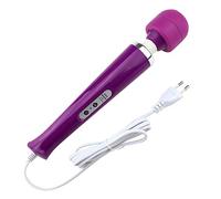 Vibratori G-Spot, Vibratori per coppia Il bastone di massaggio ha un interruttore a 10 frequenze e un vibratore di grandi dimensioni, puntelli per masturbazione femminile G-spot,Purple