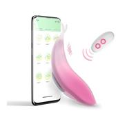 Vibratori indossabili a forma di balena per adulti giocattoli sessuali App telecomando con 9 modalità vibranti Vibratori a farfalla per clitorale impermeabile magnetico di ricarica