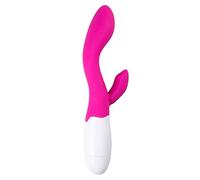 Vibratori per clitoride e punto G - Vibratori Lily per voi vibratore in silicone - Massaggiatore Multifunzione: vibrazione a 10 frequenze - 100% silicone morbido medico - Collezione Easytoys Vibe - 10 centimetri