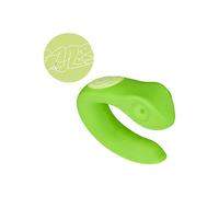 Vibratori per coppie “Gecko”, vibratore per partner con 10 programmi di vibrazione, 2 potenti motori con tecnologia a batteria, resistente all’acqua