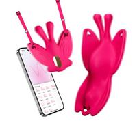 Vibratori per giocattoli telecomandati, slip vibranti indossabili, 10 modalità di vibrazione, Massaggiatore a vibrazione da indossare (app)