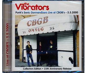 Vibrators,the - Punk's Sonic Gormandizers Live at C.B.G.B.'S-5/5/2000