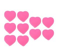 Vibrazione della Racchetta da Tennis Damener a Forma di Cuore Assorbitore di Urti Silicone 10 Pezzi Premium Durevole durevoli smorzatori da Tennis Leggeri per Gli Appassionati di (Rosa)
