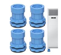 Vibrazione Lavatrice Piedi - Pad su Lavanderia, Ammortizzatore Universale Risers | di Stabilizzatore Basamento di Riduzione del Rumore, Maniglia con Strutture Resistente per il Movimento