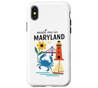 Vibrazioni costiere di Santa Cruz, California Custodia per iPhone X/XS