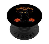 Vibrazioni di Halloween per Happy Halloween 2025 Fantasma di Halloween PopSockets PopGrip Adesivo