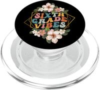 Vibrazioni di sesto grado - 6th Grade Team Retro 1 ° giorno di scuola PopSockets PopGrip per MagSafe