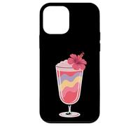 Vibrazioni estive estetiche per cocktail tropicali Custodia per iPhone 12 mini
