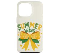 Vibrazioni estive limone citrus coquette prua estetica Custodia per iPhone 13 Pro