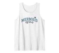 Vibrazioni nautiche da spiaggia Mermaid Off Duty Canotta