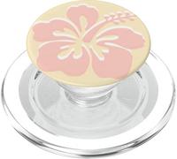 Vibrazioni pastello dell'isola di ibisco PopSockets PopGrip per MagSafe