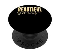 Vibrazioni positive di ispirazione per l'anima bella PopSockets PopGrip Adesivo