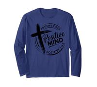 Vibrazioni Positive Mente positiva Uomini cristiani Donne crisitiani Maglia a Manica