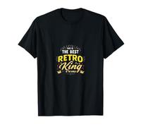Vibrazioni Retro Padre Del Mondo Maglietta