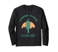 Vibrazioni solitarie se Mi perdo per Favore Non trovarmi Maglia a Manica