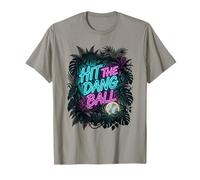 Vibrazioni Tropicali di Baseball Hit The Dang Ball Maglietta