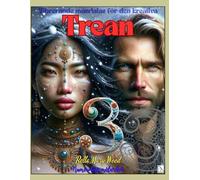 Vibrerande mandalas för den kreativa Trean Numerologi målarbok: numerologi för nybörjare