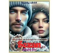 Vibrerande mandalas för den lojala Sexan Numerologi målarbok: numerologi bok