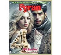 Vibrerande mandalas för den solida Fyran Numerologi målarbok: psykisk meditation