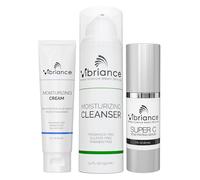 Vibriance Set per la cura della pelle, set completo per una bellezza radiosa, siero viso e collo, detergente, crema