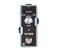 Vibrivio ENO Reverb Guitar Effect Pedal, True Bypass, Mini Effetto Pedale per Chitarra Elettrica, Effetto Riverbero, Accory per Chitarra Compatta, Design Compatto Strumento Musicale Accory
