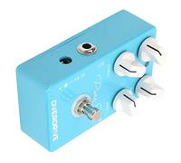 Vibrivio Pedale Overdrive per Chitarra Elettrica, True Bypass Effect EQ, Accories Strumenti Musicali, Design Compatto, Ideale per Chitarristi