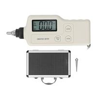 Vibrometro LCD, Tester di vibrazioni digitale, Rilevatore di vibrazioni portatile con uscita segnale CA, per la manutenzione di macchinari rotanti e alternativi, Materiale ABS