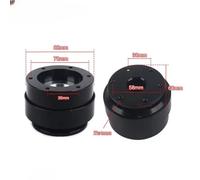 Vibsky Adattatore per volante MOZA TURN Direct Drive, mozzo compatto in lega di alluminio a sgancio rapido Sim Racing, per nero e rosso